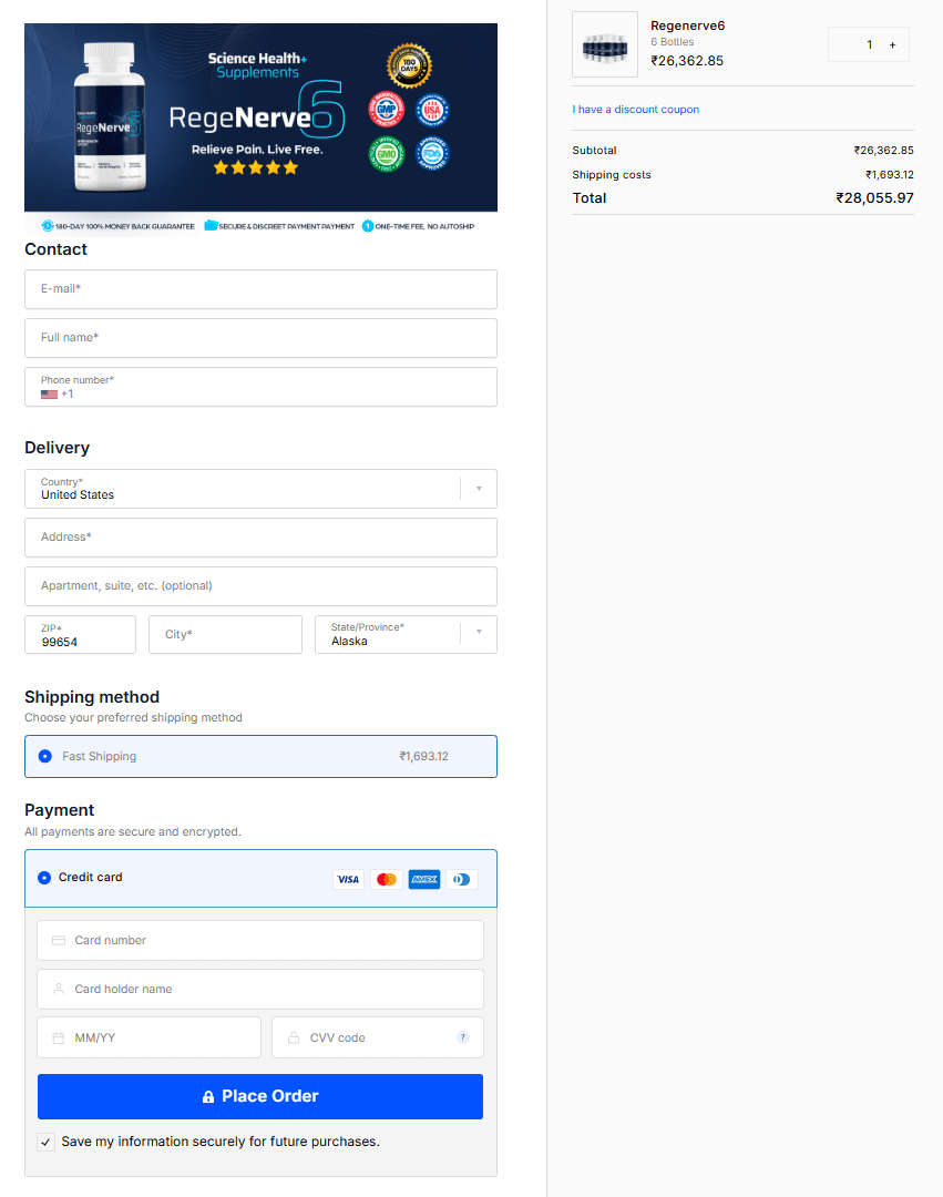 RegeNerve6 official website buy